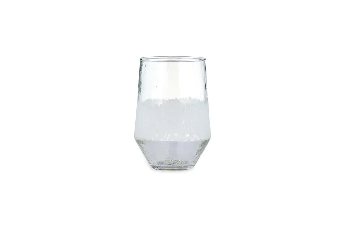 Anara Etched Tumbler - Clear - (Set of 4) - Large