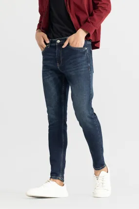 Asher Denim Blue Skinny Jeans