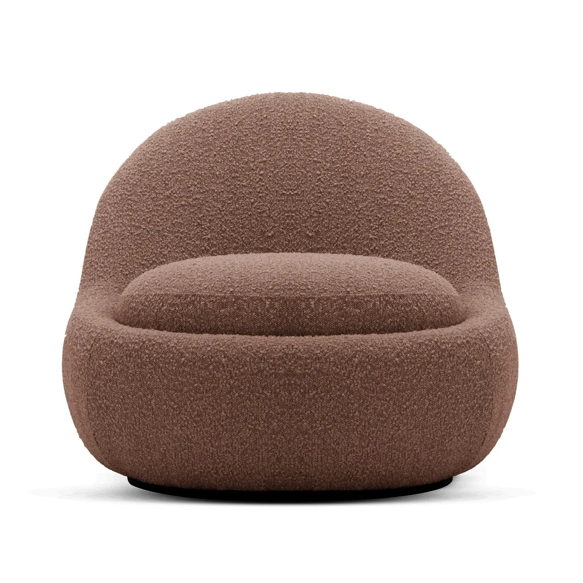 Babette Boucle Swivel Armchair