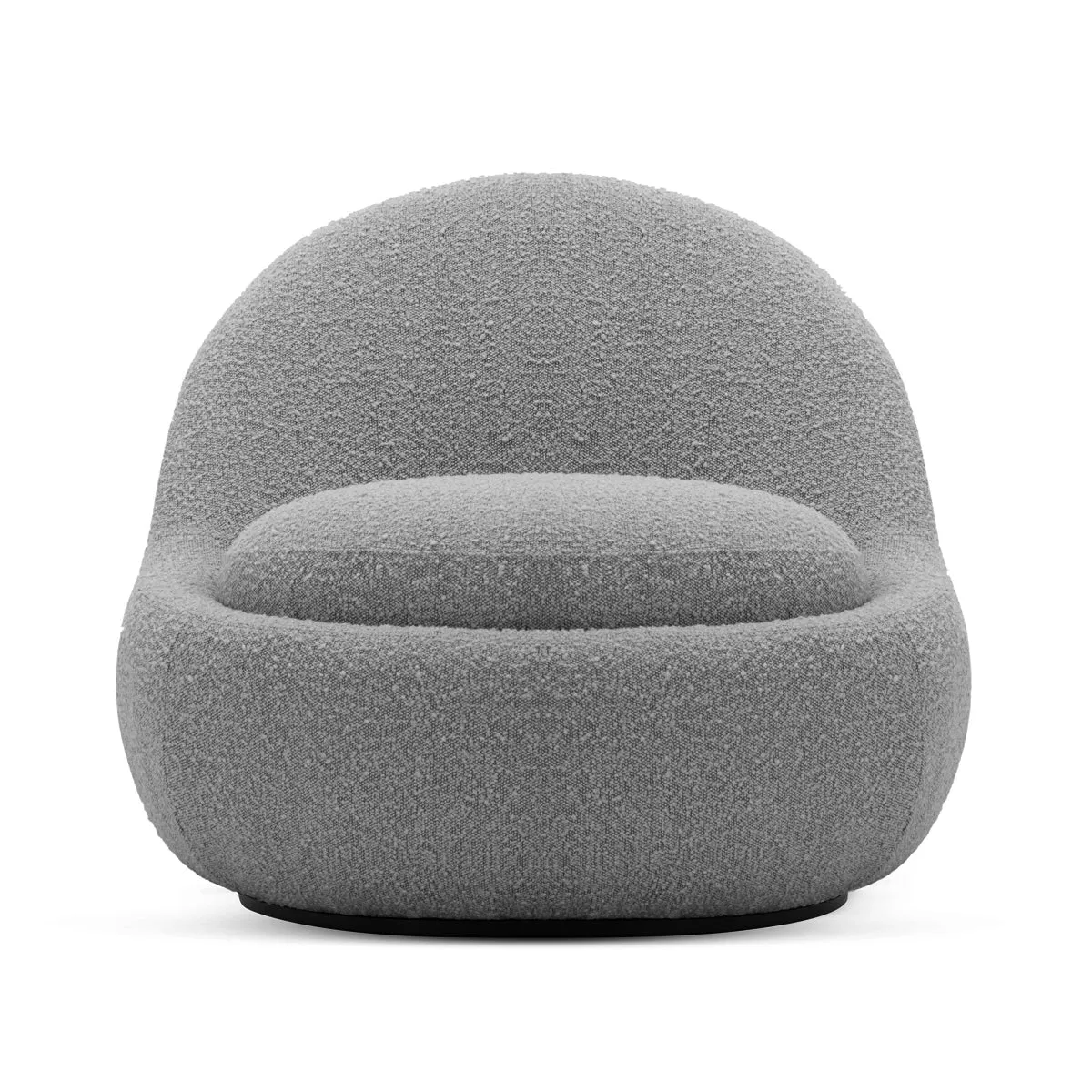 Babette Boucle Swivel Armchair