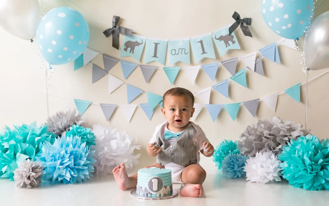 Baby Boy Clothes Light Grey Vest Suspender Bow Tie Set