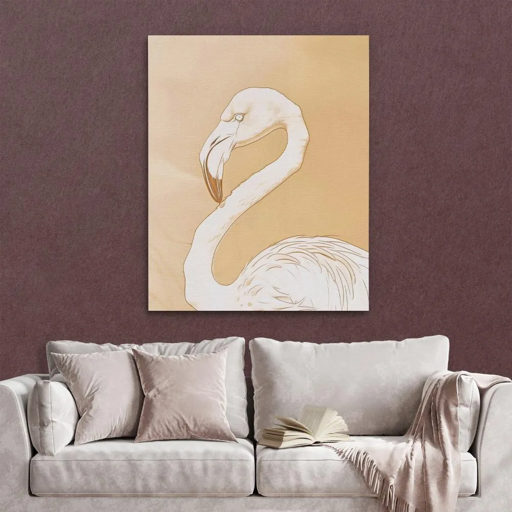 Beige Flamingo