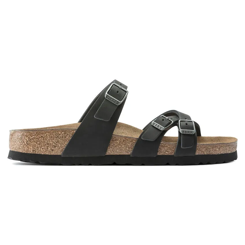 Birkenstock Women's Franca Oiled Leather (Black)