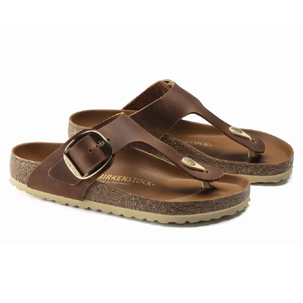 Birkenstock Women's Gizeh Big Buckle Sandal - Oiled Leather