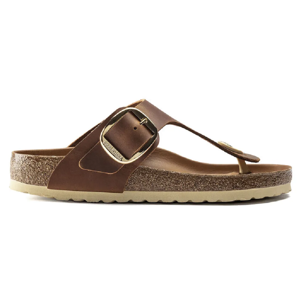 Birkenstock Women's Gizeh Big Buckle Sandal - Oiled Leather