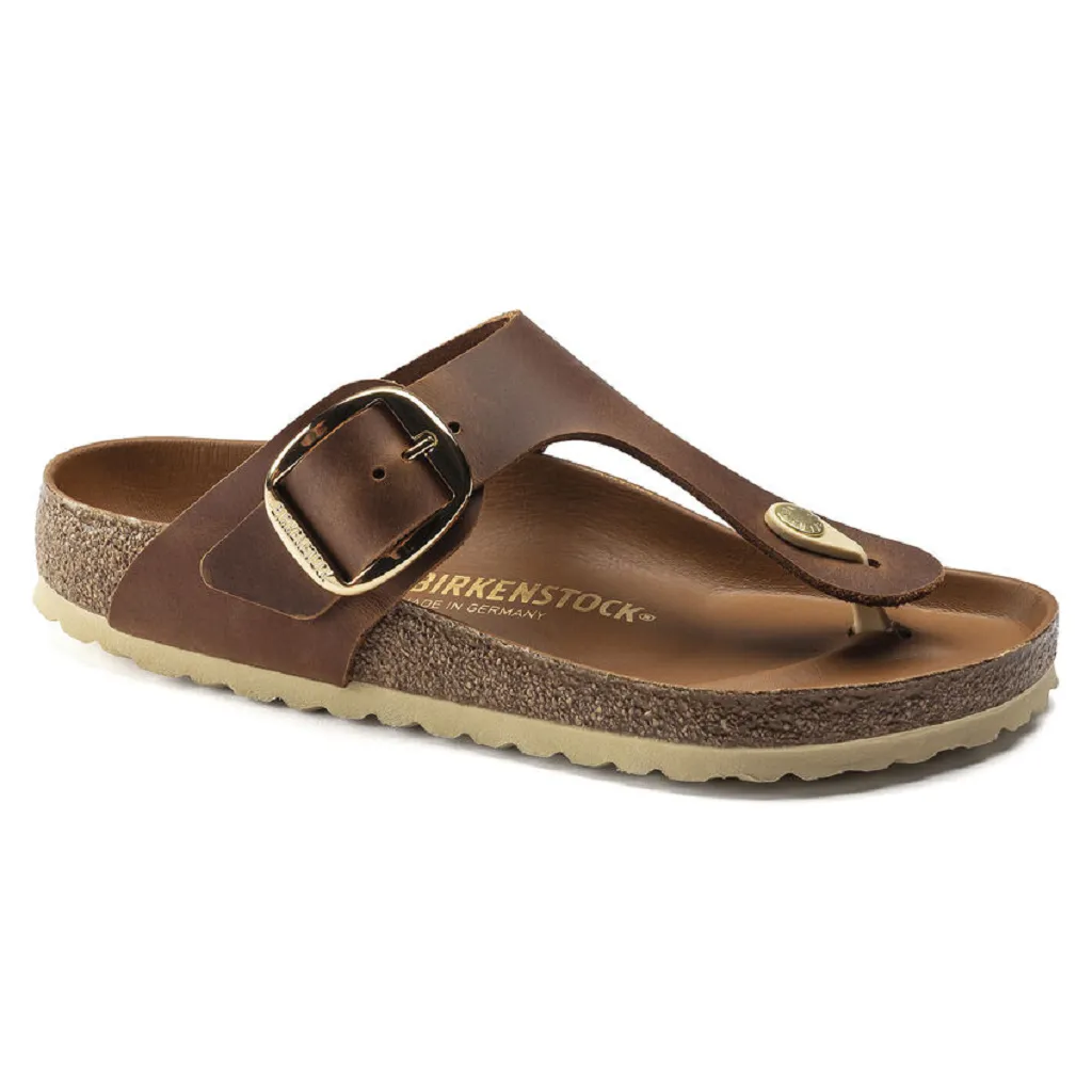 Birkenstock Women's Gizeh Big Buckle Sandal - Oiled Leather