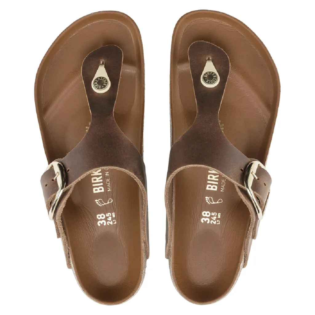 Birkenstock Women's Gizeh Big Buckle Sandal - Oiled Leather