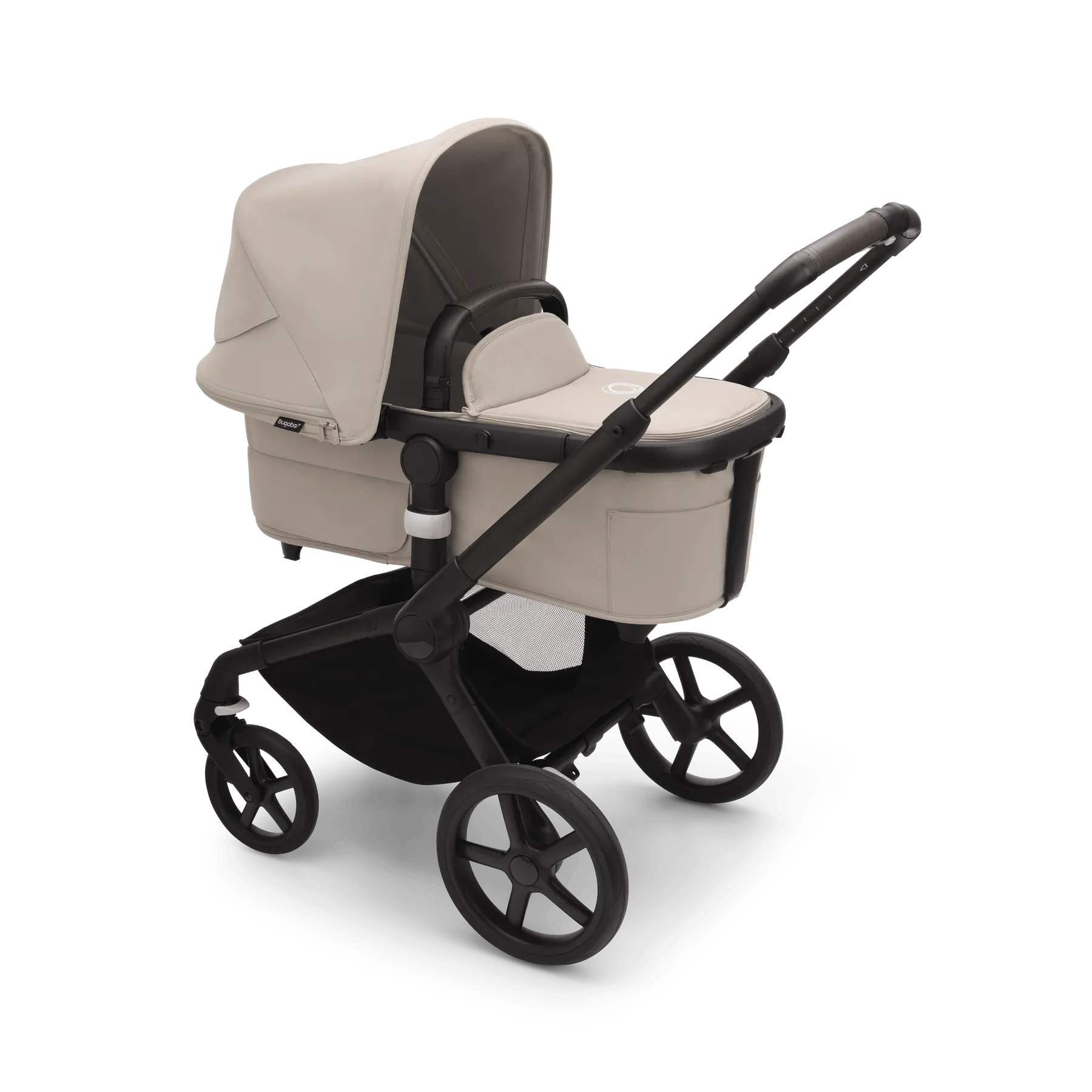 Bugaboo Fox 5, Cabriofix i-Size and Base Travel System - Black/Desert Taupe/Desert Taupe