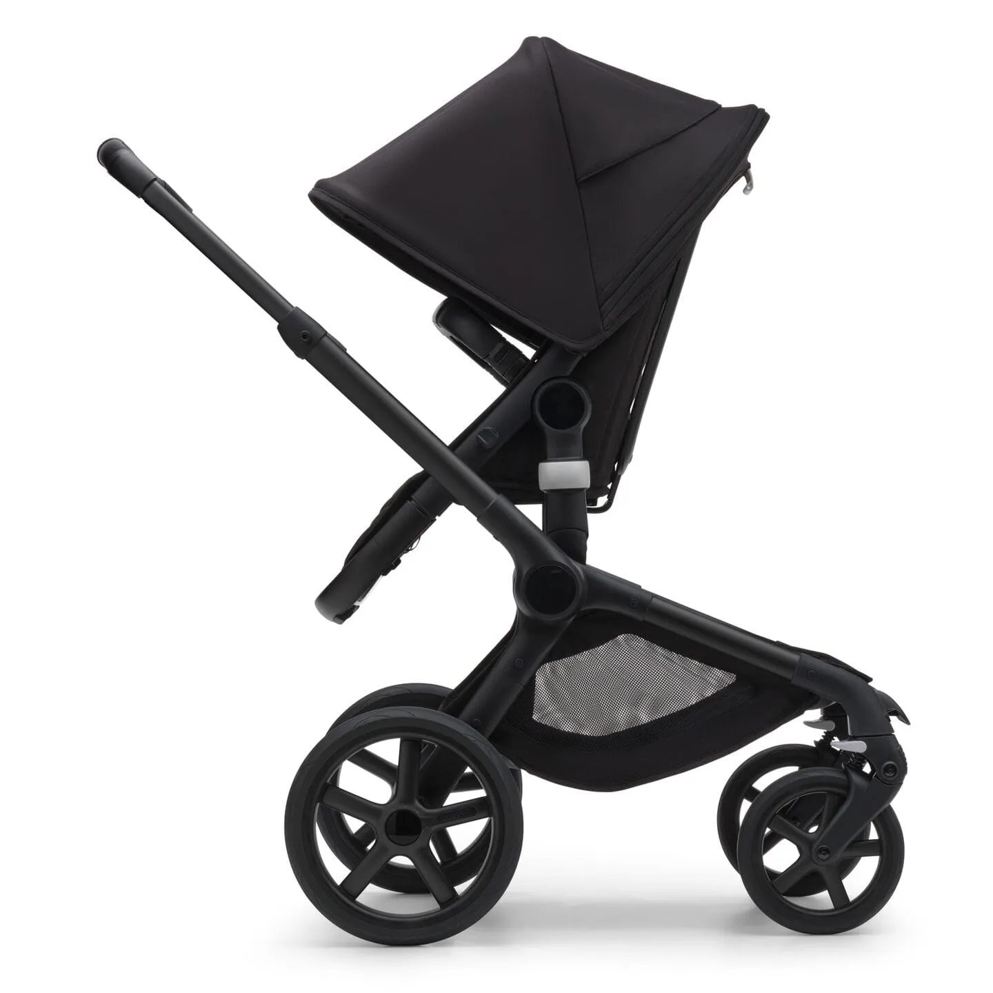 Bugaboo Fox 5, Cabriofix i-Size and Base Travel System - Black/Midnight Black/Midnight Black