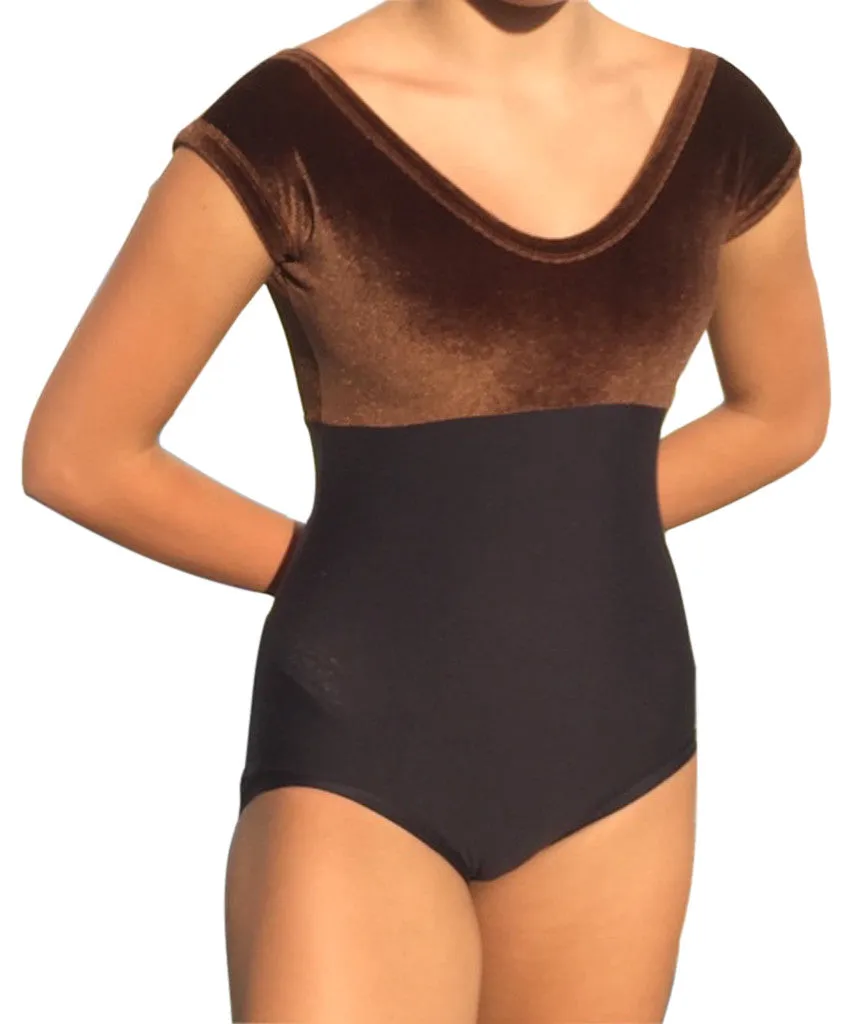 Cap Sleeve Empire Leotard