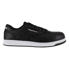 Club Memt Composite-Toe Work Shoe Black/White