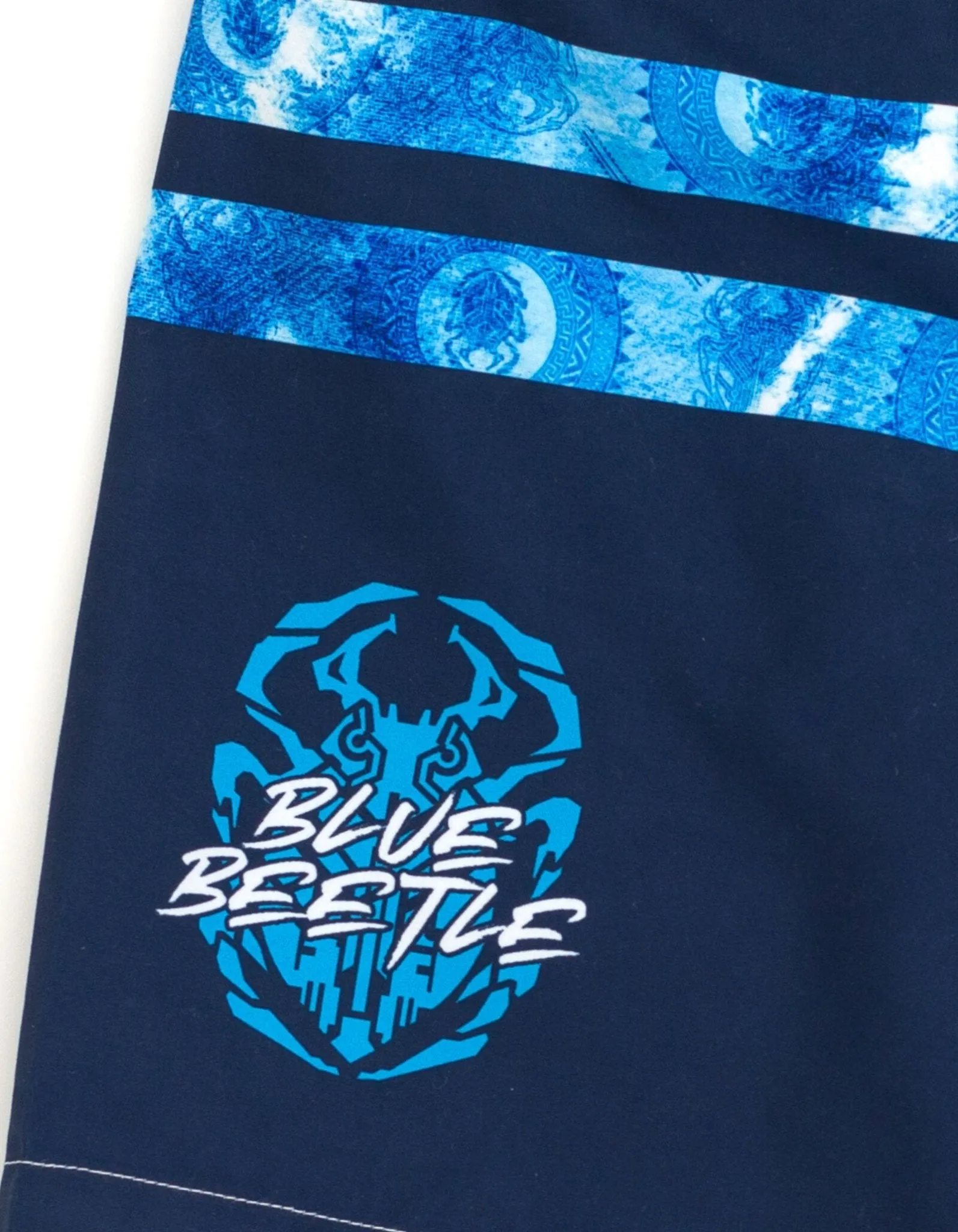 DC Comics Blue Beetle UPF 50  Swim Trunks Bathing Suit