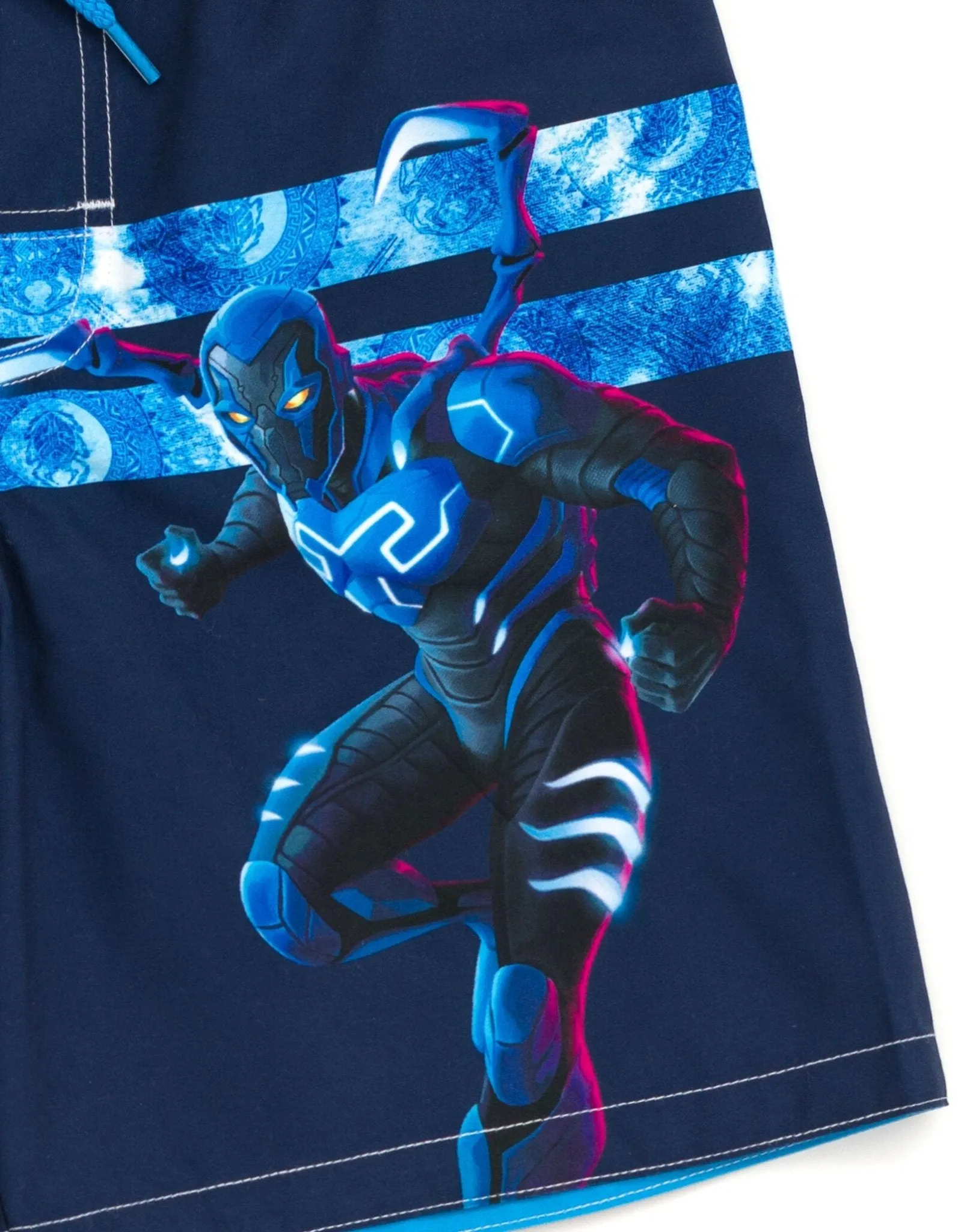 DC Comics Blue Beetle UPF 50  Swim Trunks Bathing Suit