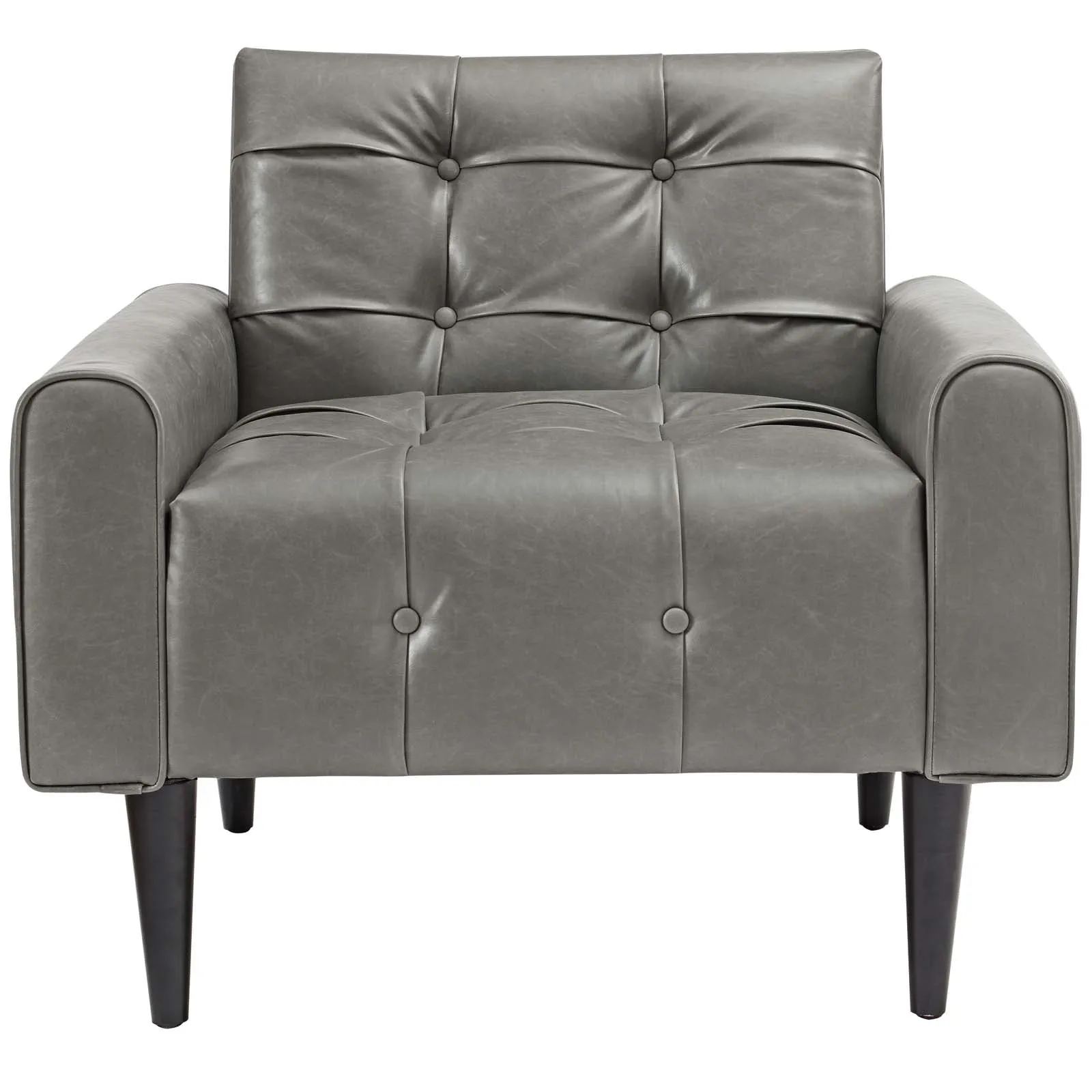 Delve Upholstered Vinyl Accent Chair