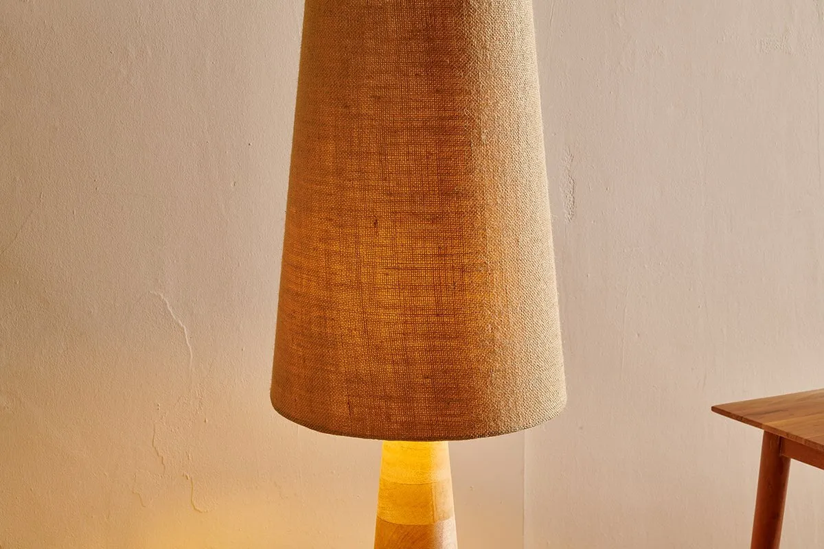 Dia Jute Tall Lampshade - Natural