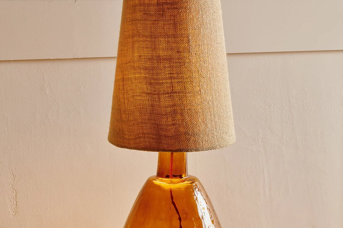 Dia Jute Tall Lampshade - Natural