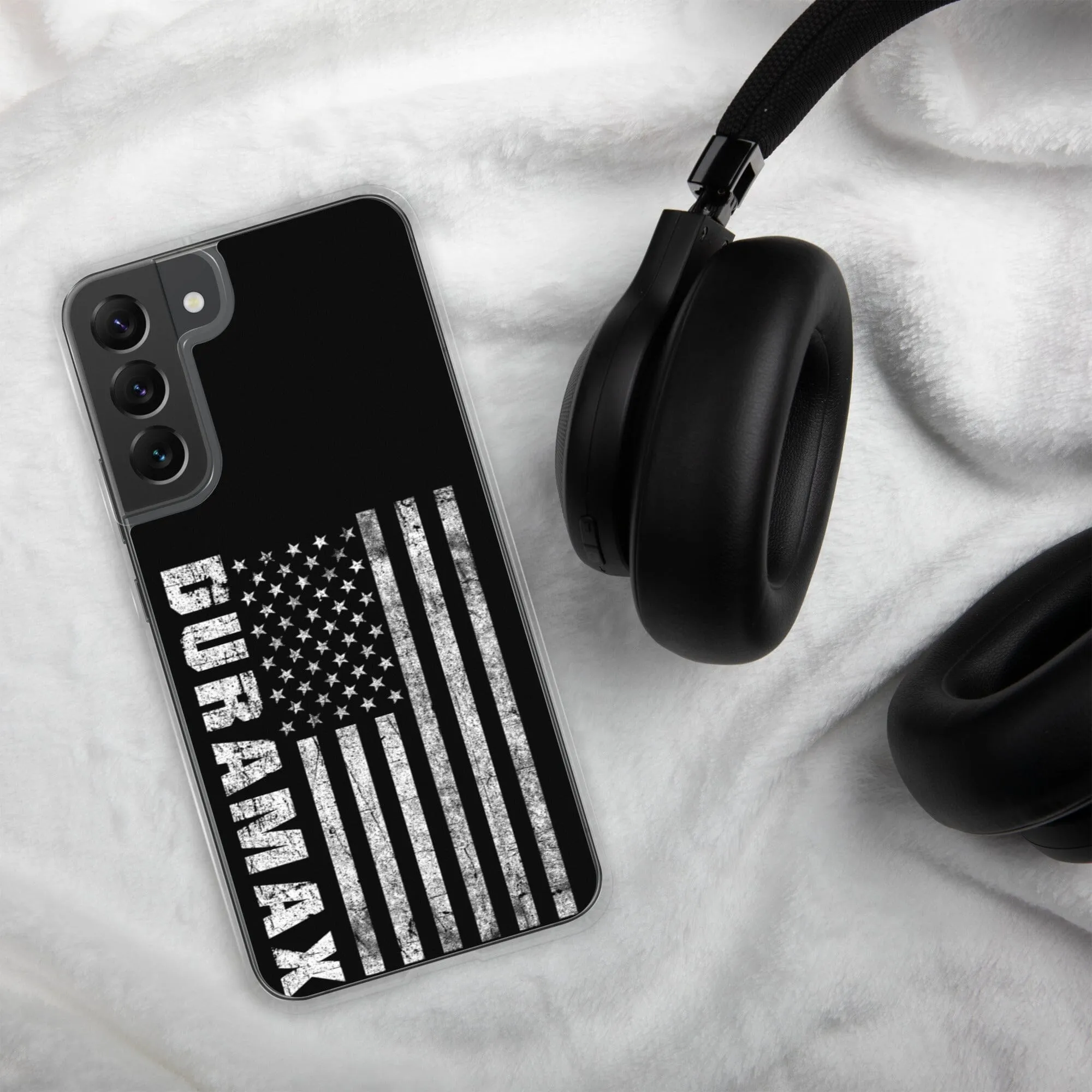 Duramax American Flag Protective Samsung Phone Case