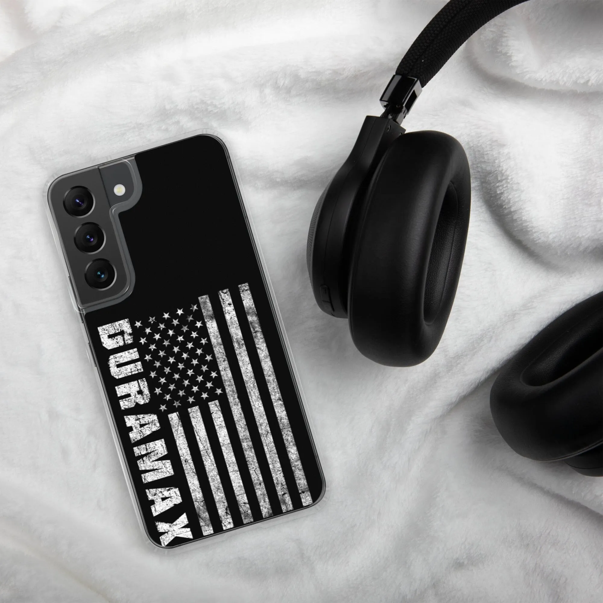 Duramax American Flag Protective Samsung Phone Case