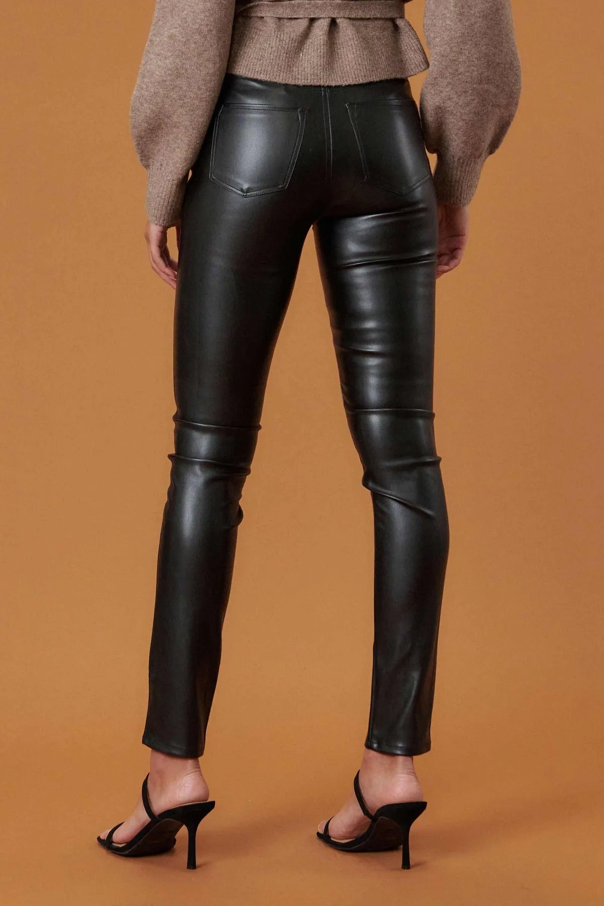 Faux Leather Pants | Bella Chic