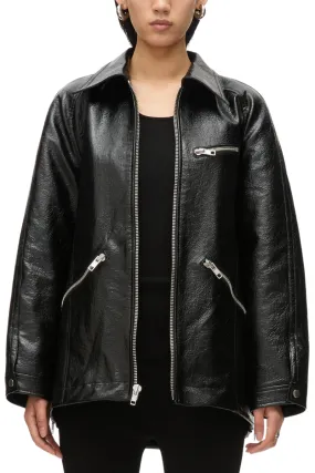 Faux Leather Ranch Jacket