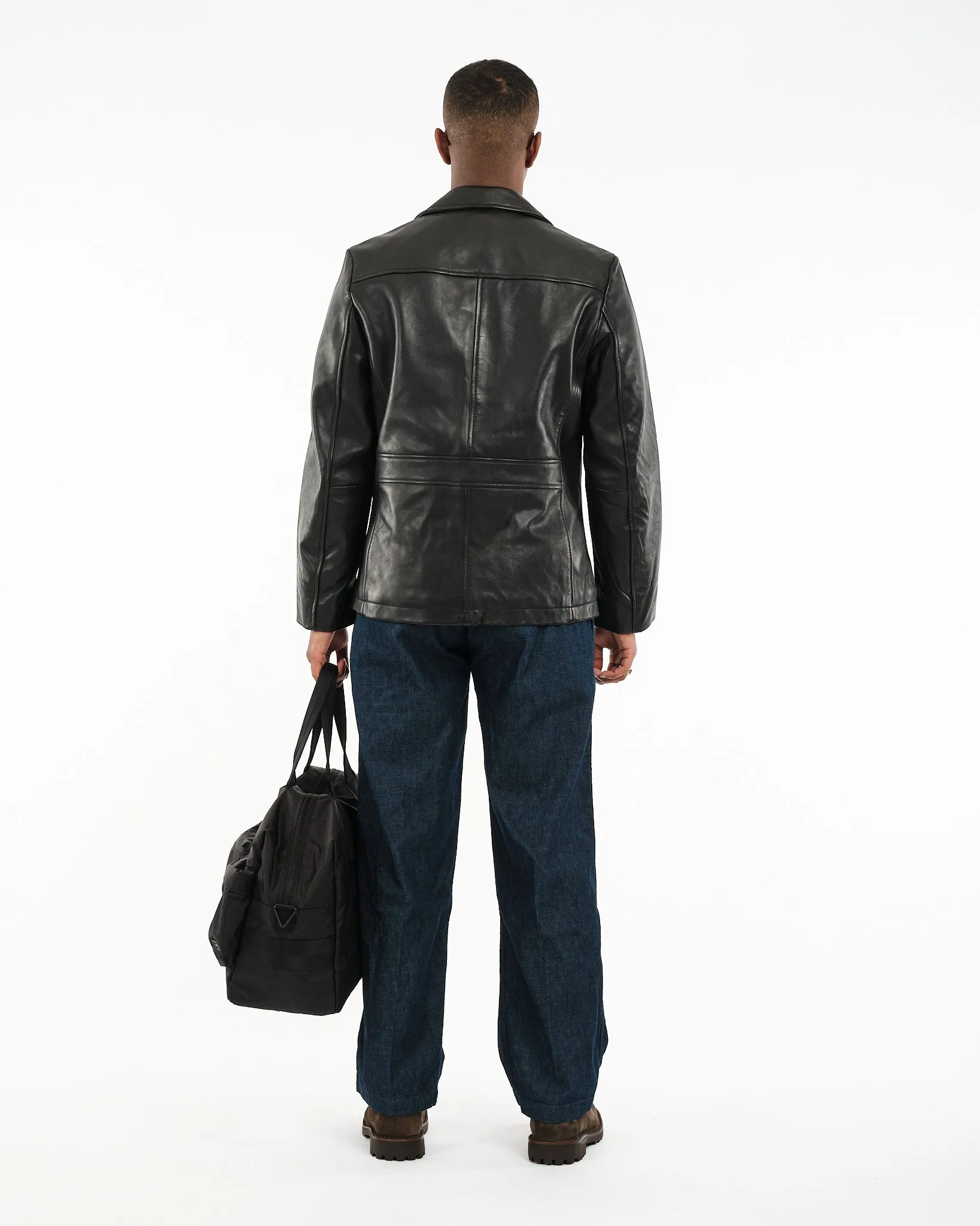 Ferry Leather Jacket Black