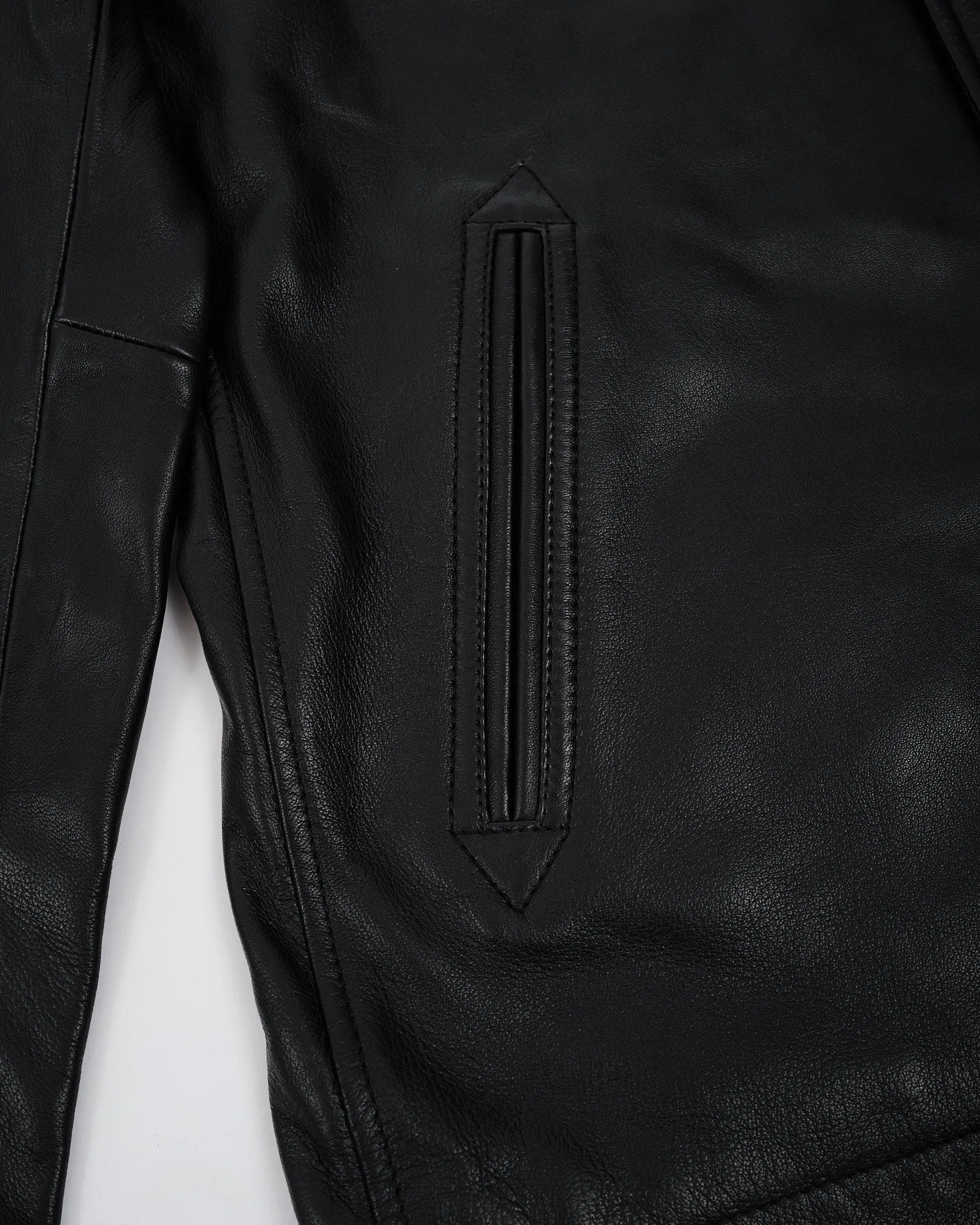 Ferry Leather Jacket Black