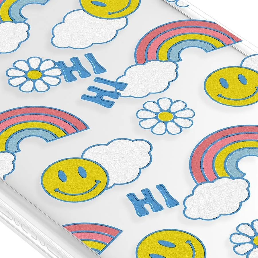 Galaxy S24 Hi There! Rainbow Phone Case