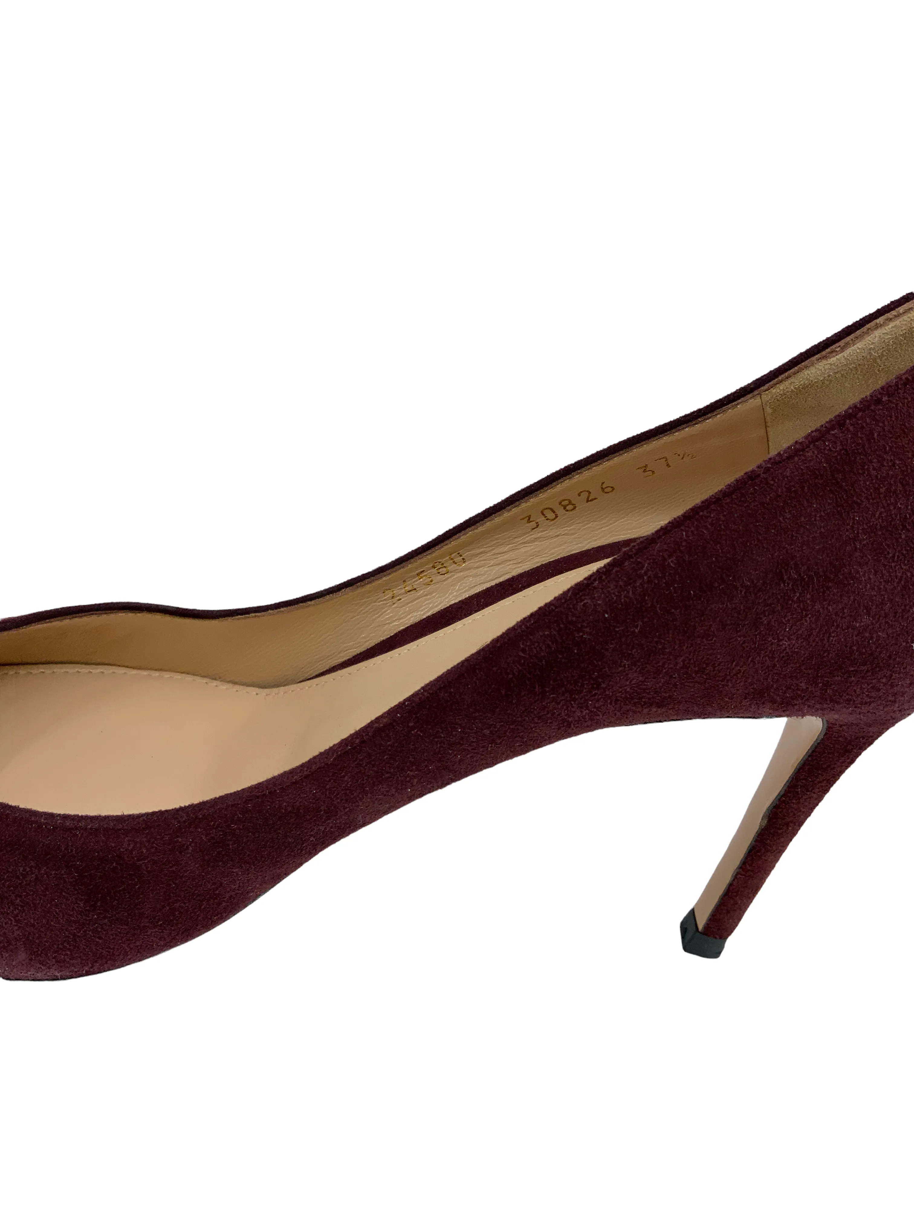 Gianvito Rossi Suede Point Toe Pumps Size 7.5