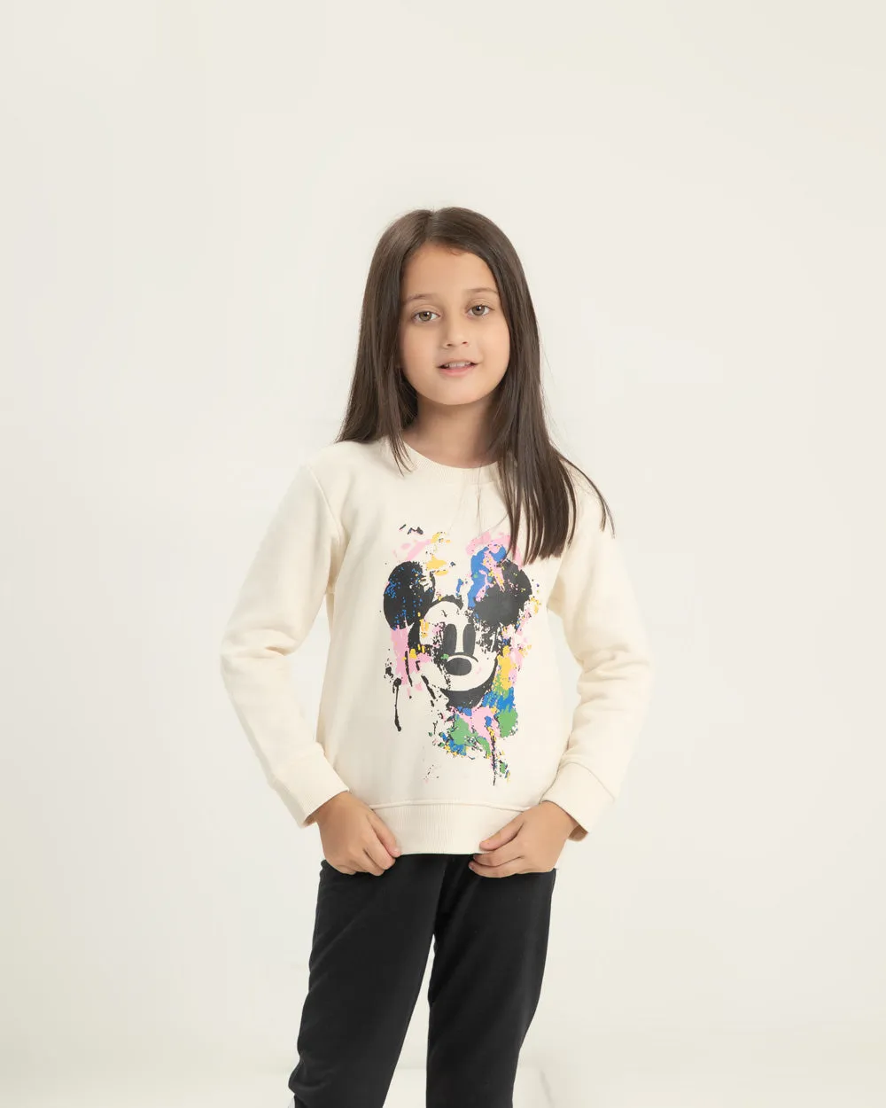 Girls Graphic Sweat Shirt