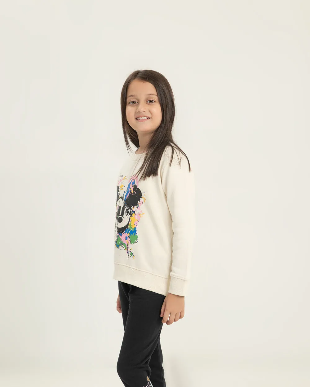 Girls Graphic Sweat Shirt