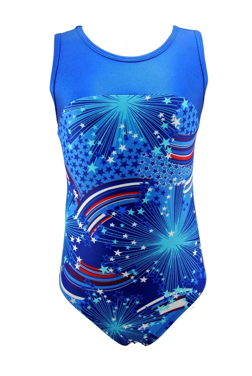 Girls Gymnastics Leotard - Kids Youth Teen Sizes Multiple Prints