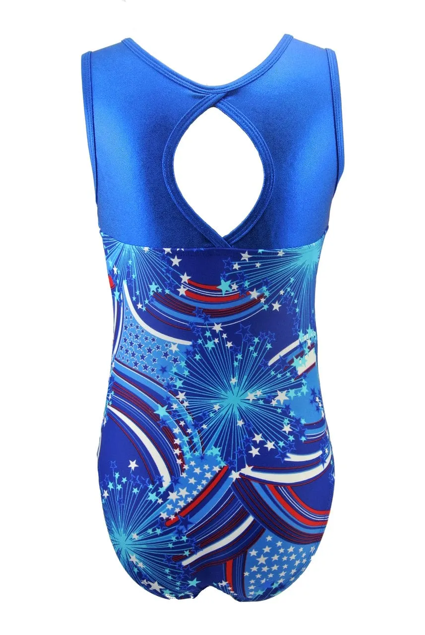 Girls Gymnastics Leotard - Kids Youth Teen Sizes Multiple Prints