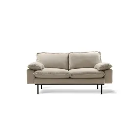 HKliving Cosy Beige Retro Sofa