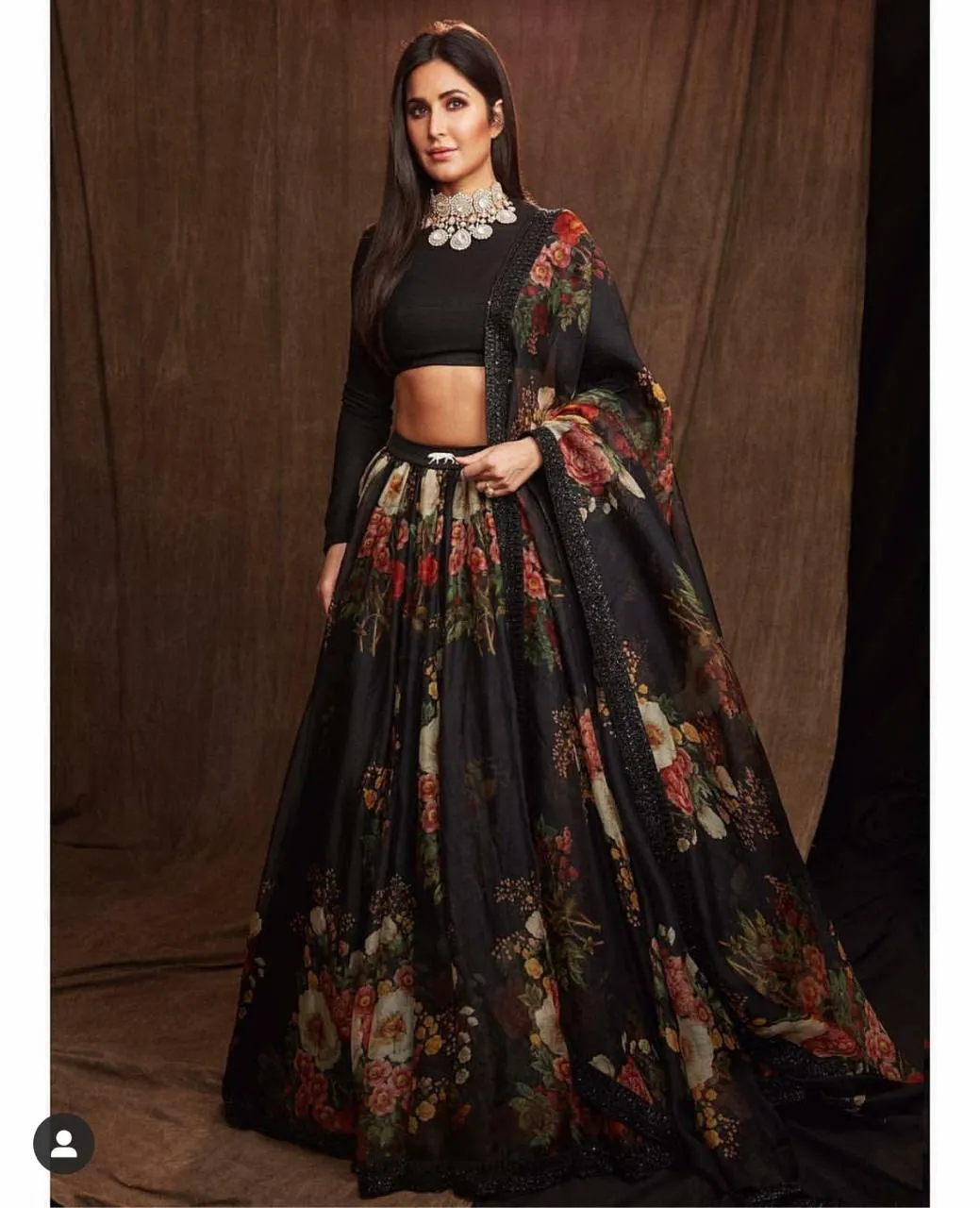 Hot Selling Designer Black Lehenga