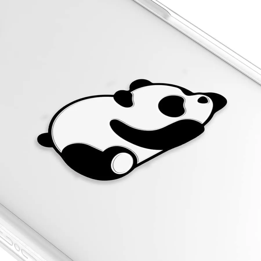 iPhone 12 Pro Max Sketching Panda Phone Case