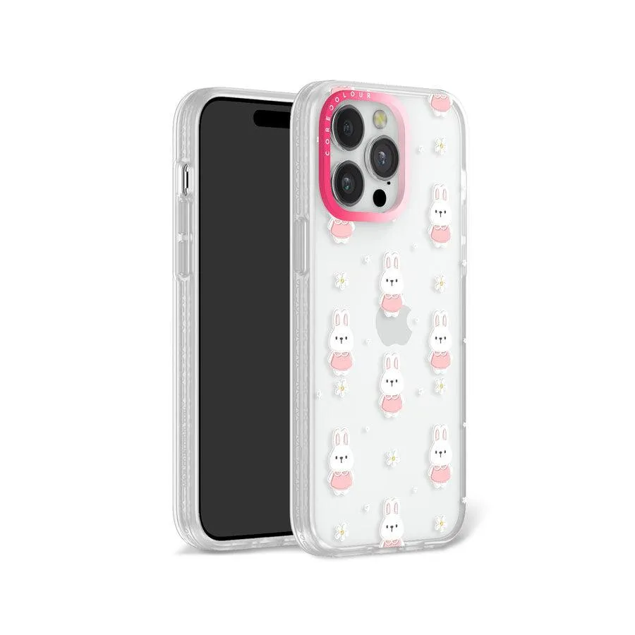 iPhone 12 Pro Rabbit in Pink Phone Case MagSafe Compatible