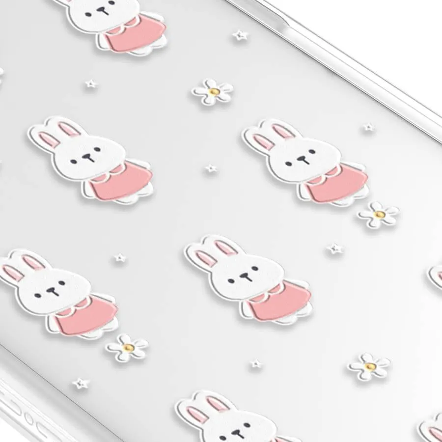 iPhone 12 Pro Rabbit in Pink Phone Case MagSafe Compatible