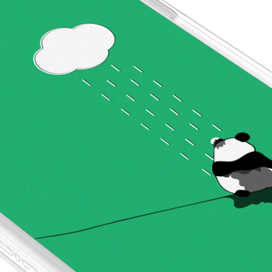 iPhone 12 Sad Panda Phone Case MagSafe Compatible