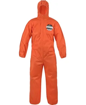 Lakeland SafeGard 76 Disposable Type 5-6 Coverall (Orange) SMMS428WEO