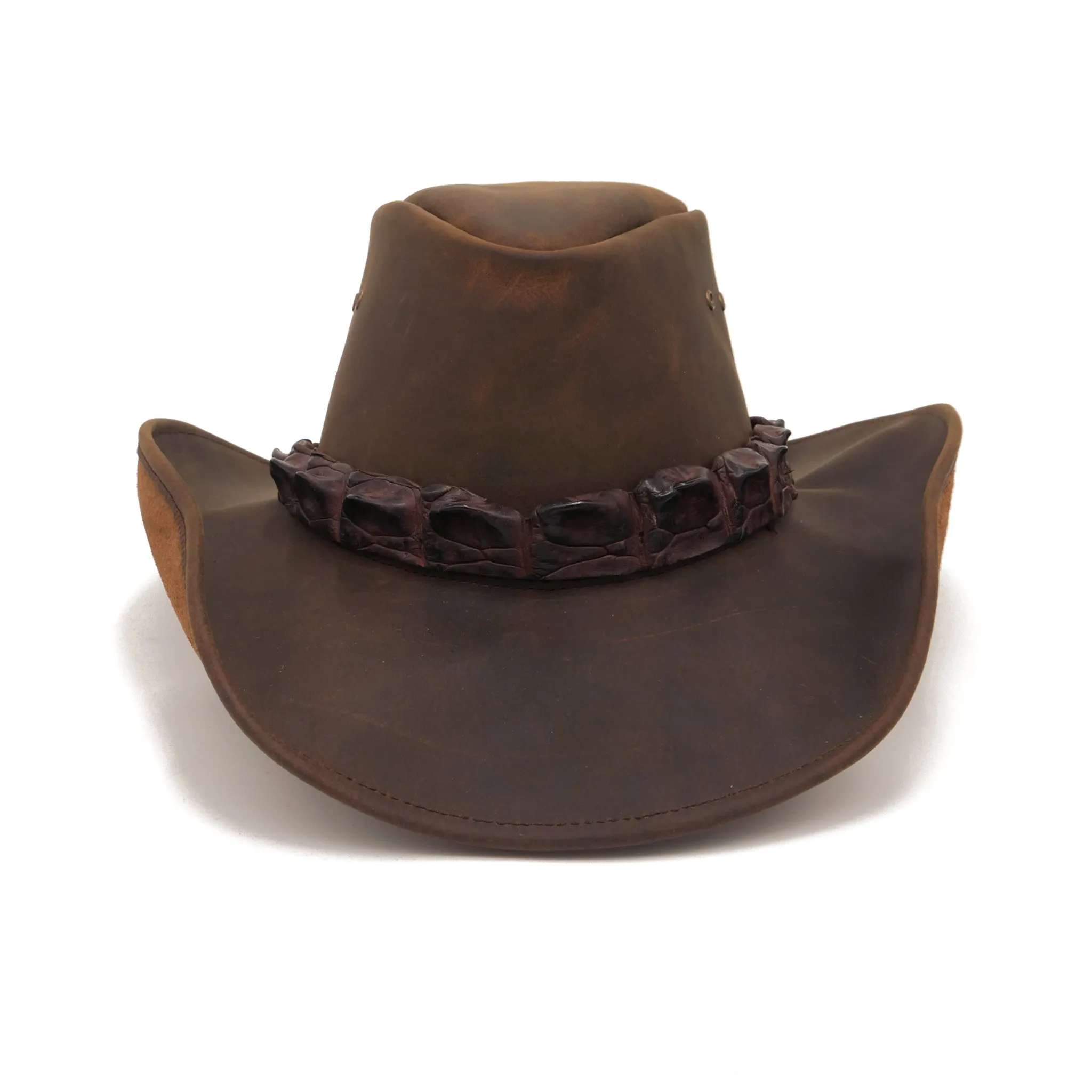 Longreach Shapeable Leather Hat