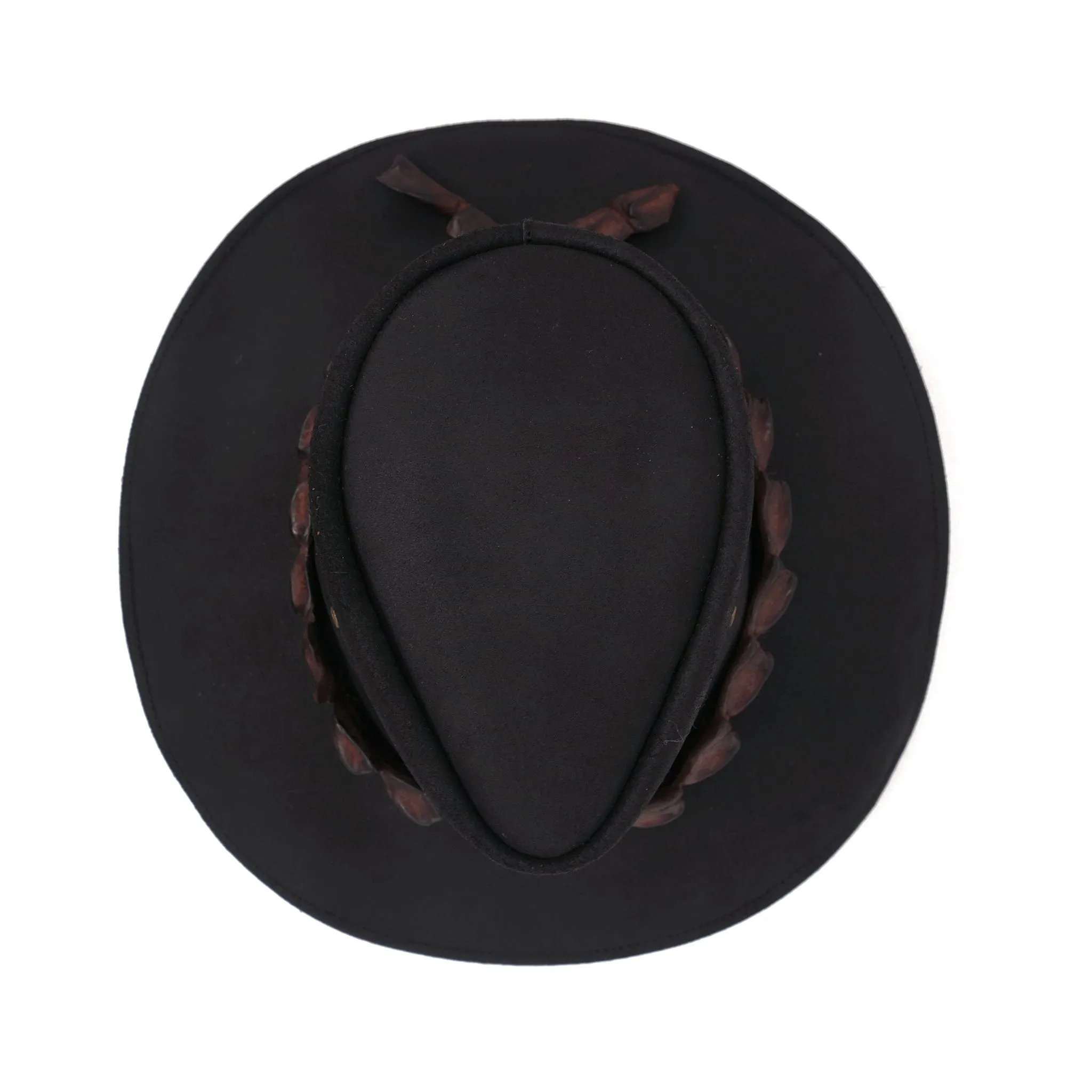 Longreach Shapeable Leather Hat