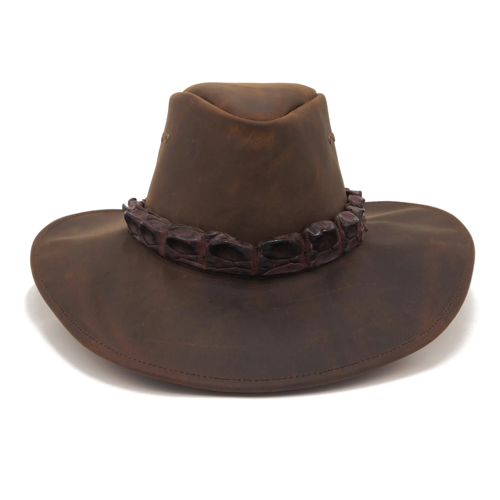 Longreach Shapeable Leather Hat