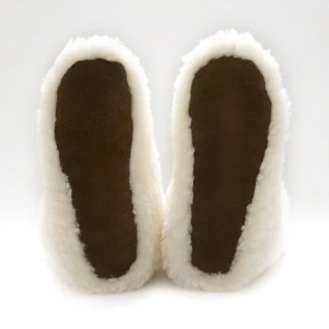 NEW | Igloo Slippers | Cream | Wool Lining