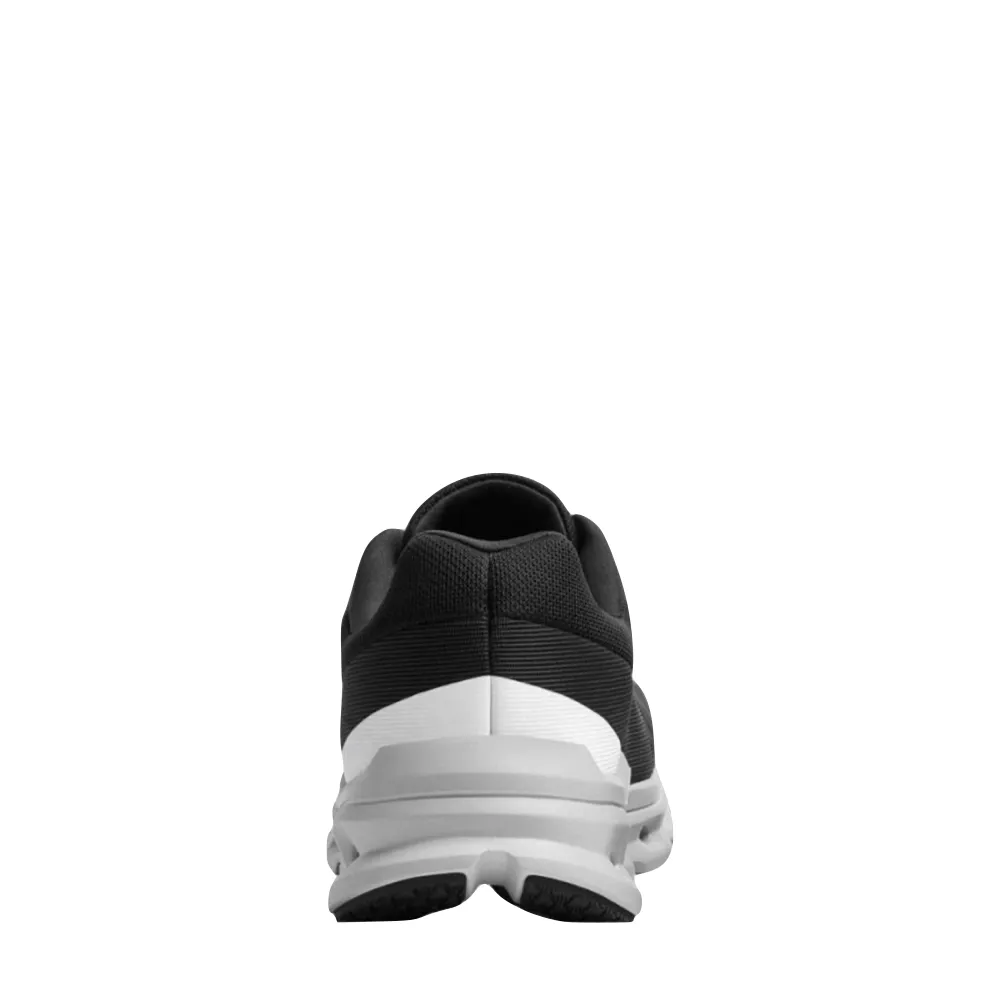 On Men's Cloudrunner Sneaker WIDE Width in Eclipse/Frost