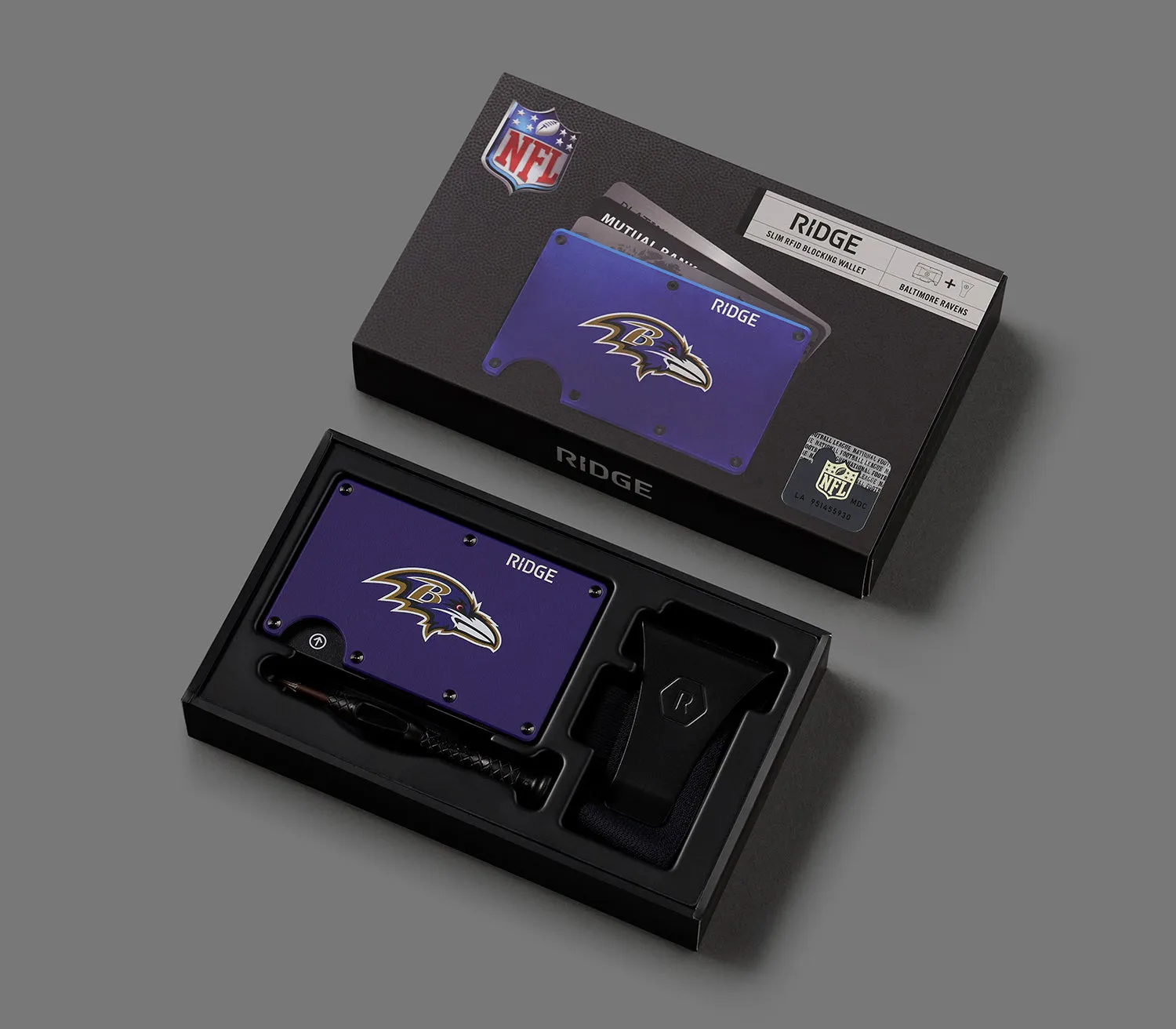 Ridge Wallet - Baltimore Ravens