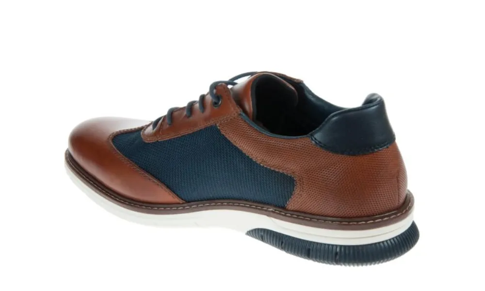 Rieker - Lace-Up Brogue Brown & Navy