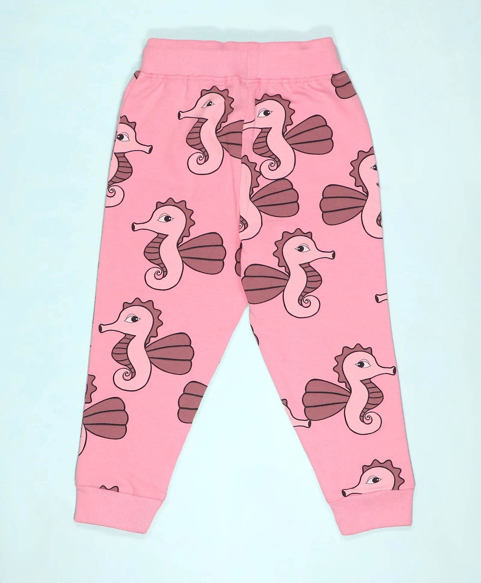 Sea Horse Pattern Kids Sweatshirt & Joggers Set