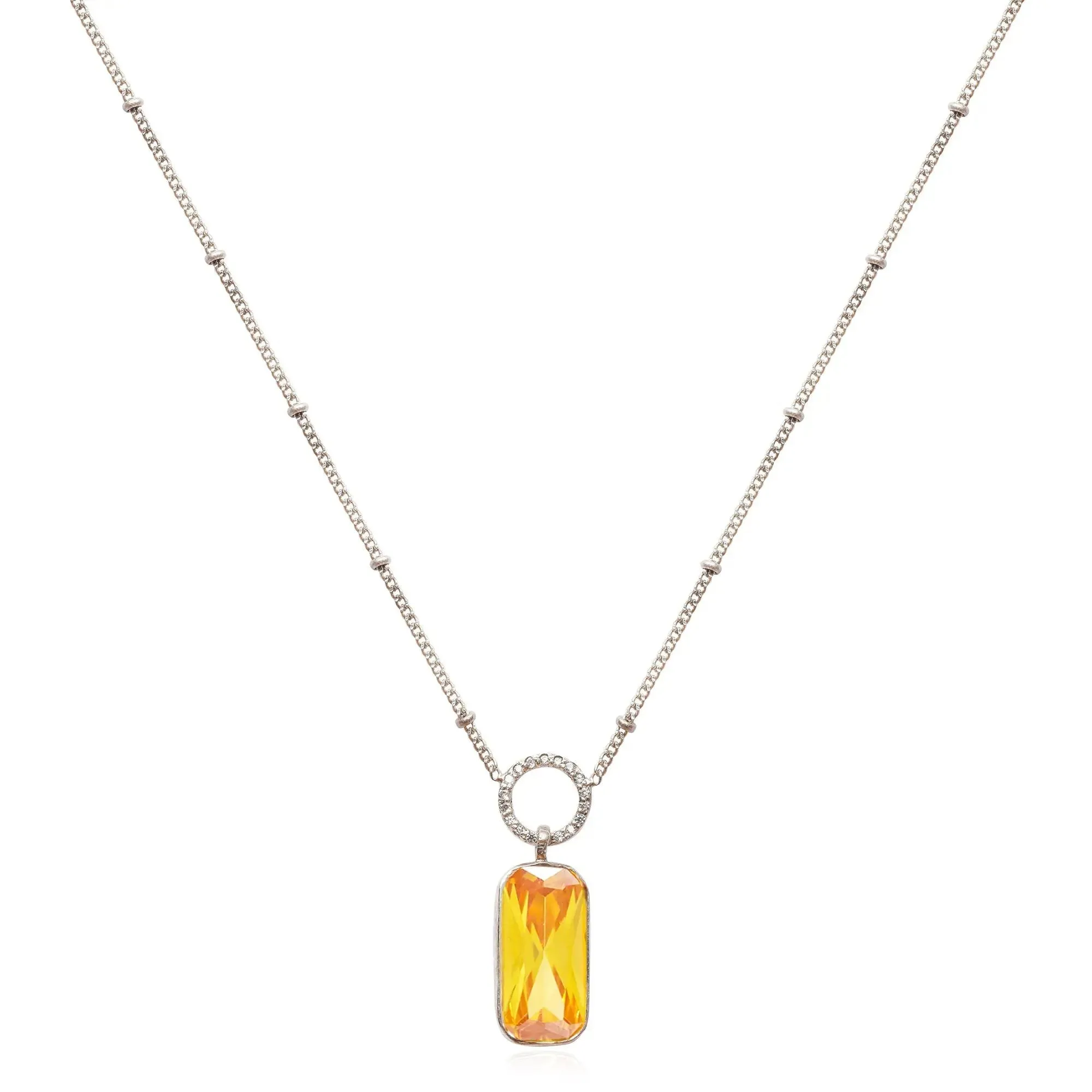 SILVER 92.5 CITRUS NECKLACE