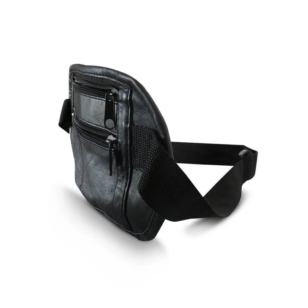 Slim Leather Pouch Bag Strap