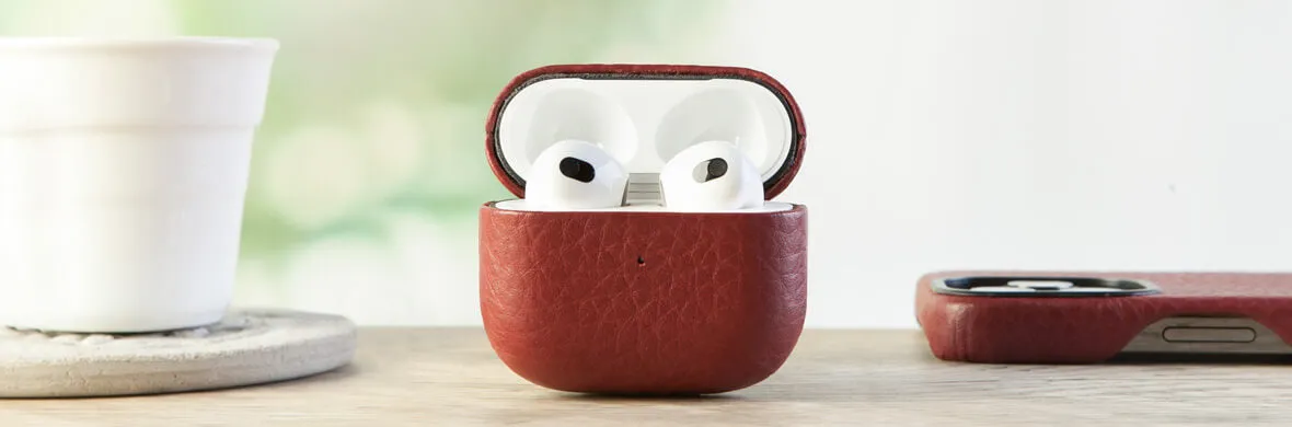 Sonic AirPods 3 leather case (2021)